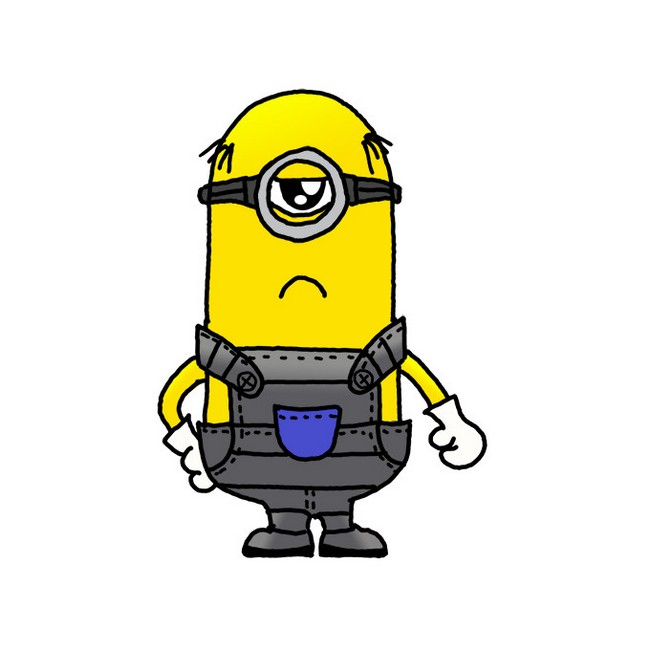 How To Draw A Minion 1
