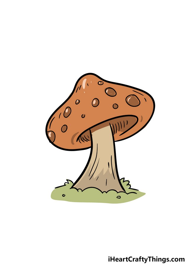 How To Draw A Mushroom A Step By Step Guide