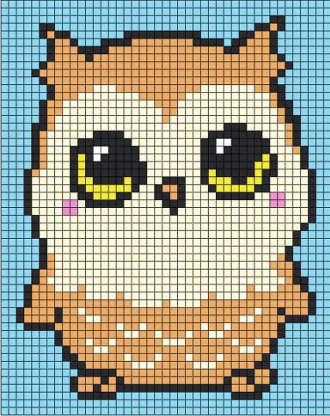 Kawaii Owl Pattern