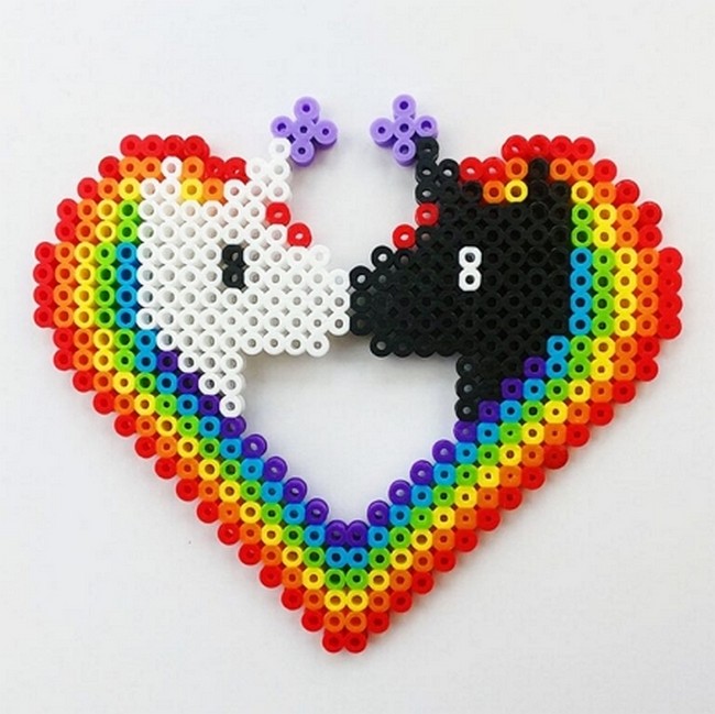 Love is Love Unicorn Heart Design