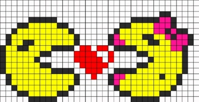 Pac-Man and Ms. Pac-Man Pattern