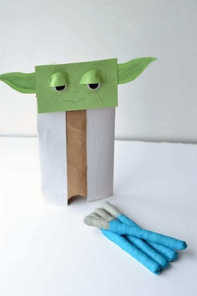 Yoda Paper Bag