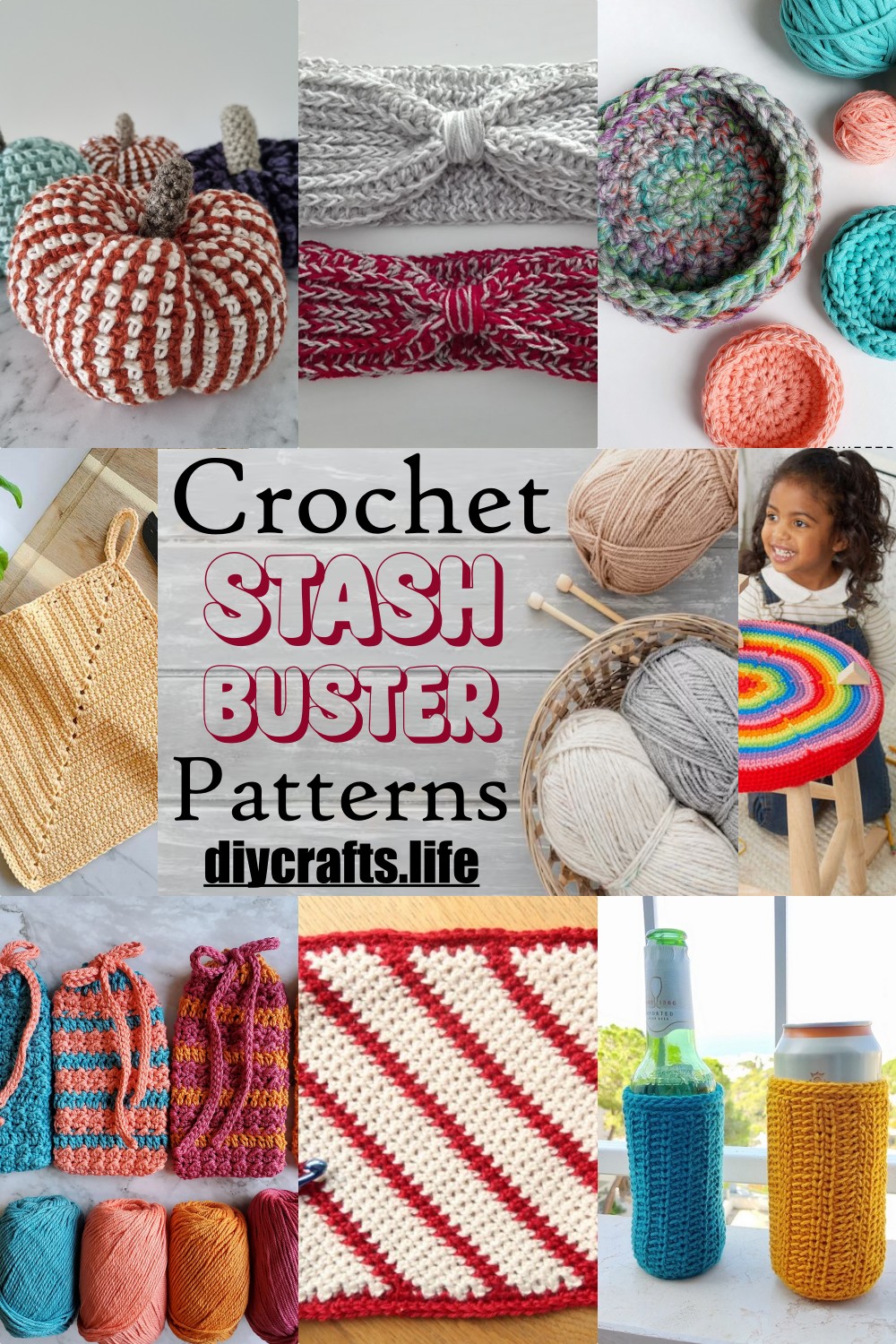 Crochet Stash Buster Patterns