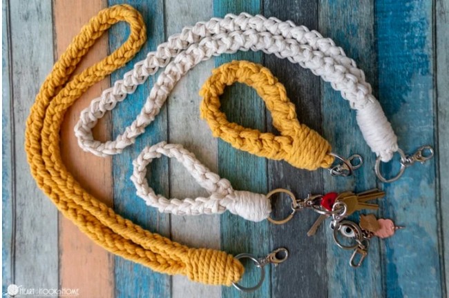 How To Crochet A Lanyard Keychain