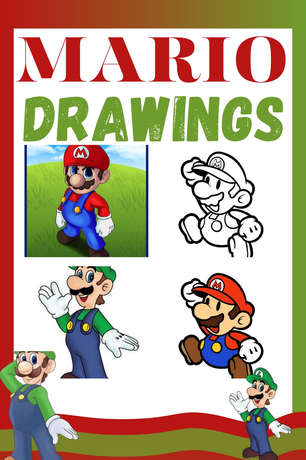 Mario Drawings