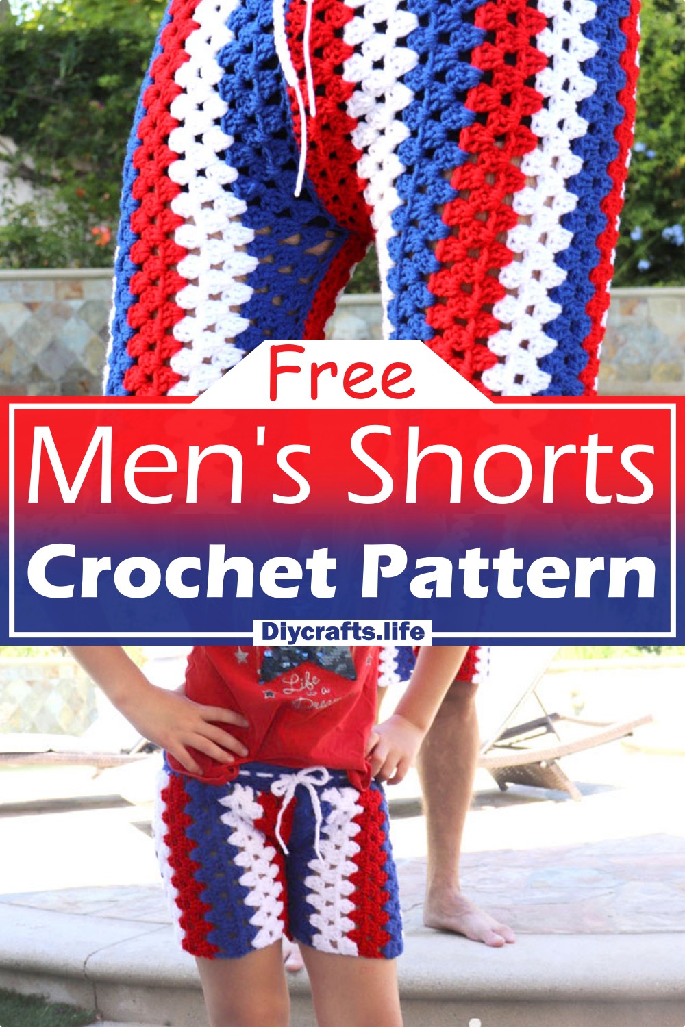 Men's Crochet Shorts Free Pattern