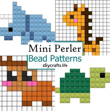 Mini Perler Bead Patterns 1