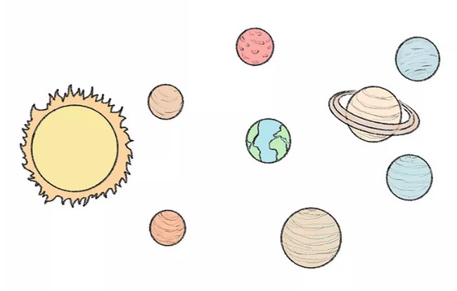 How To Draw The Solar System