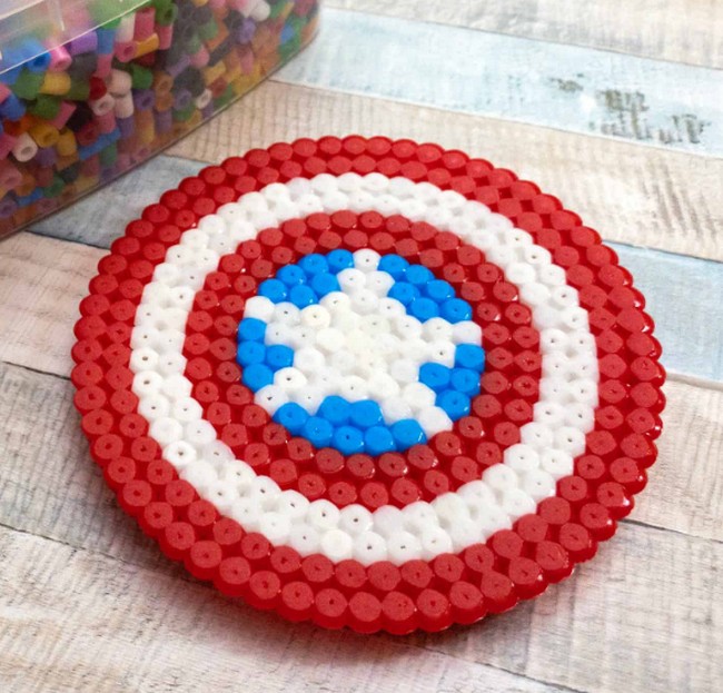 Captain America Freezer Magnet Pattern