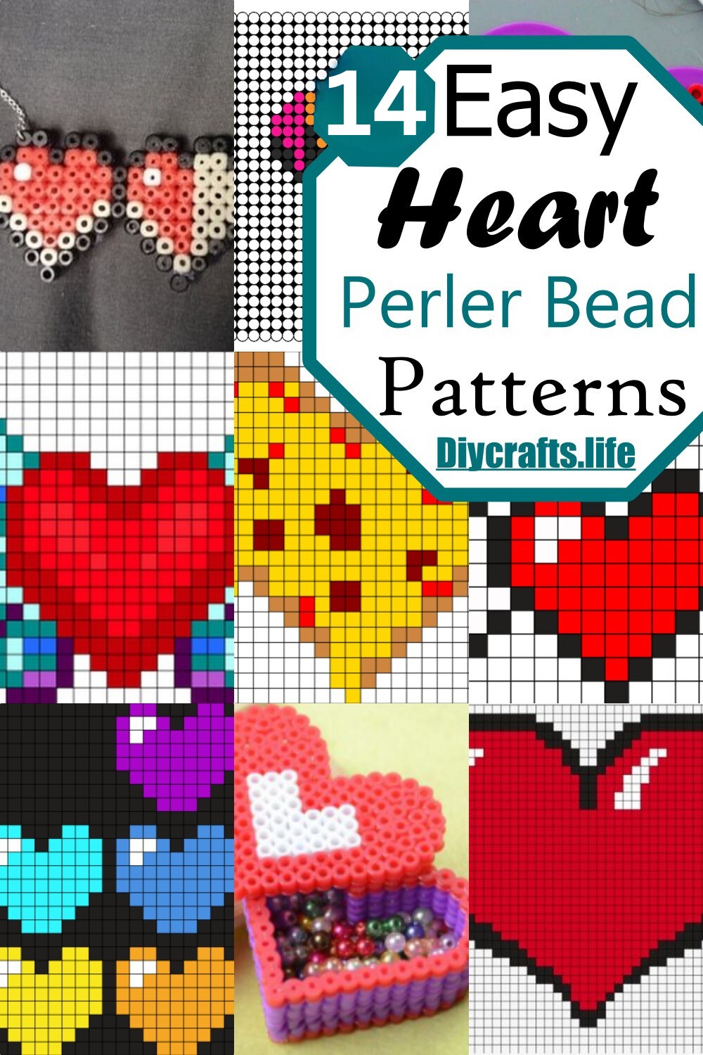 Heart Perler Bead