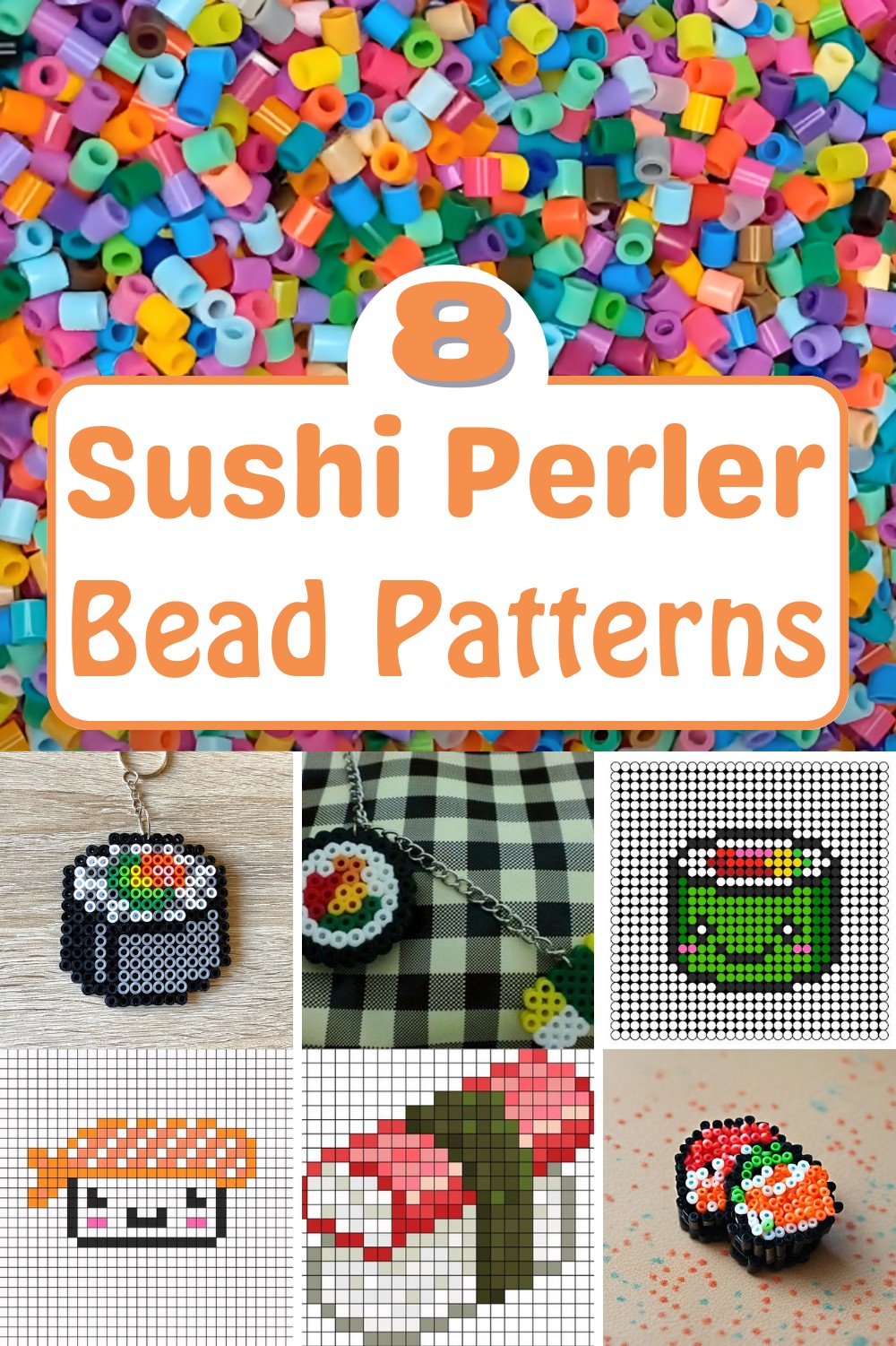 8 Best Sushi Perler Beads Patterns