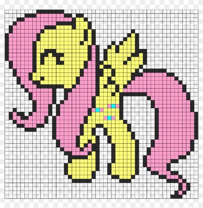my little pony pixel art templates easy