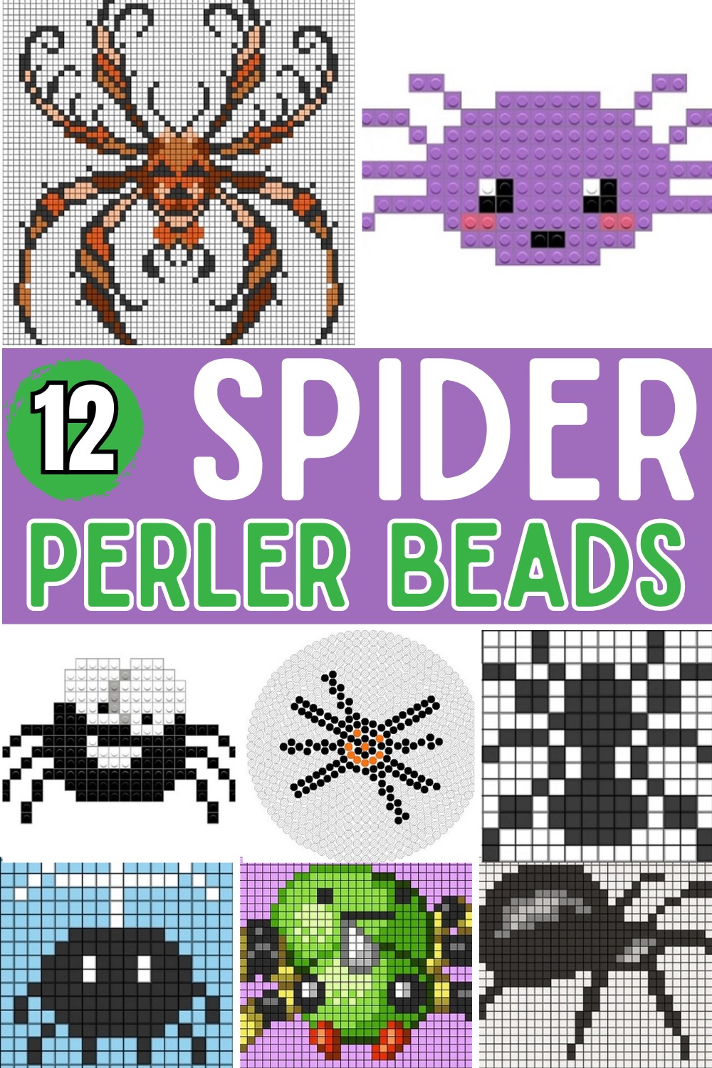 Spider Perler Bead Patterns