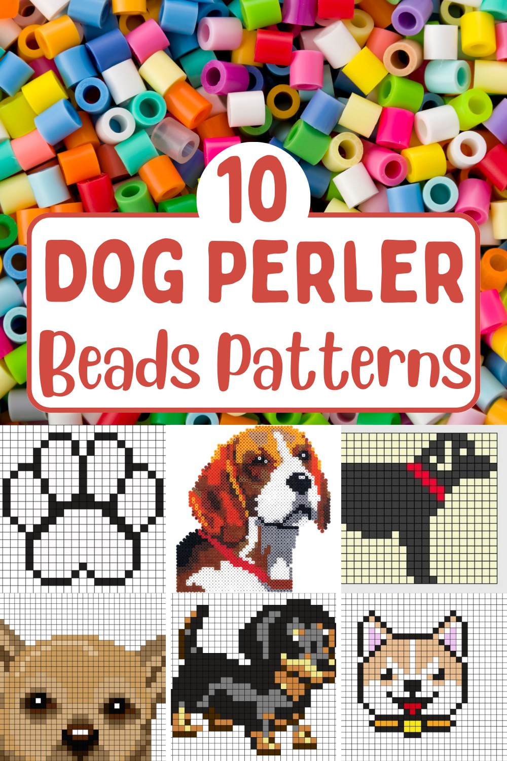 10 Dog Perler Beads Patterns Free