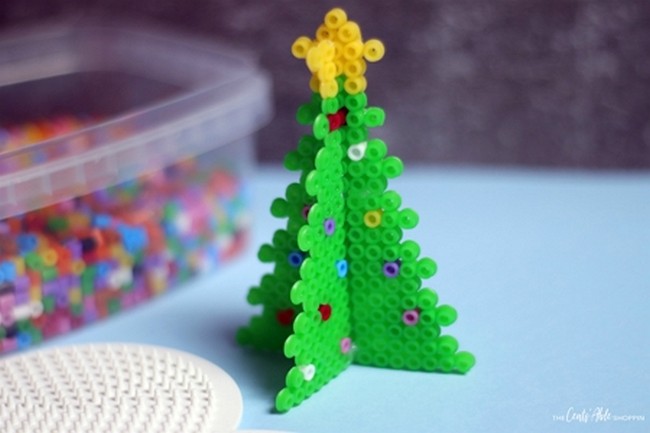 Christmas Tree Perler Beads (20+ Free Patterns!) - DIY Candy
