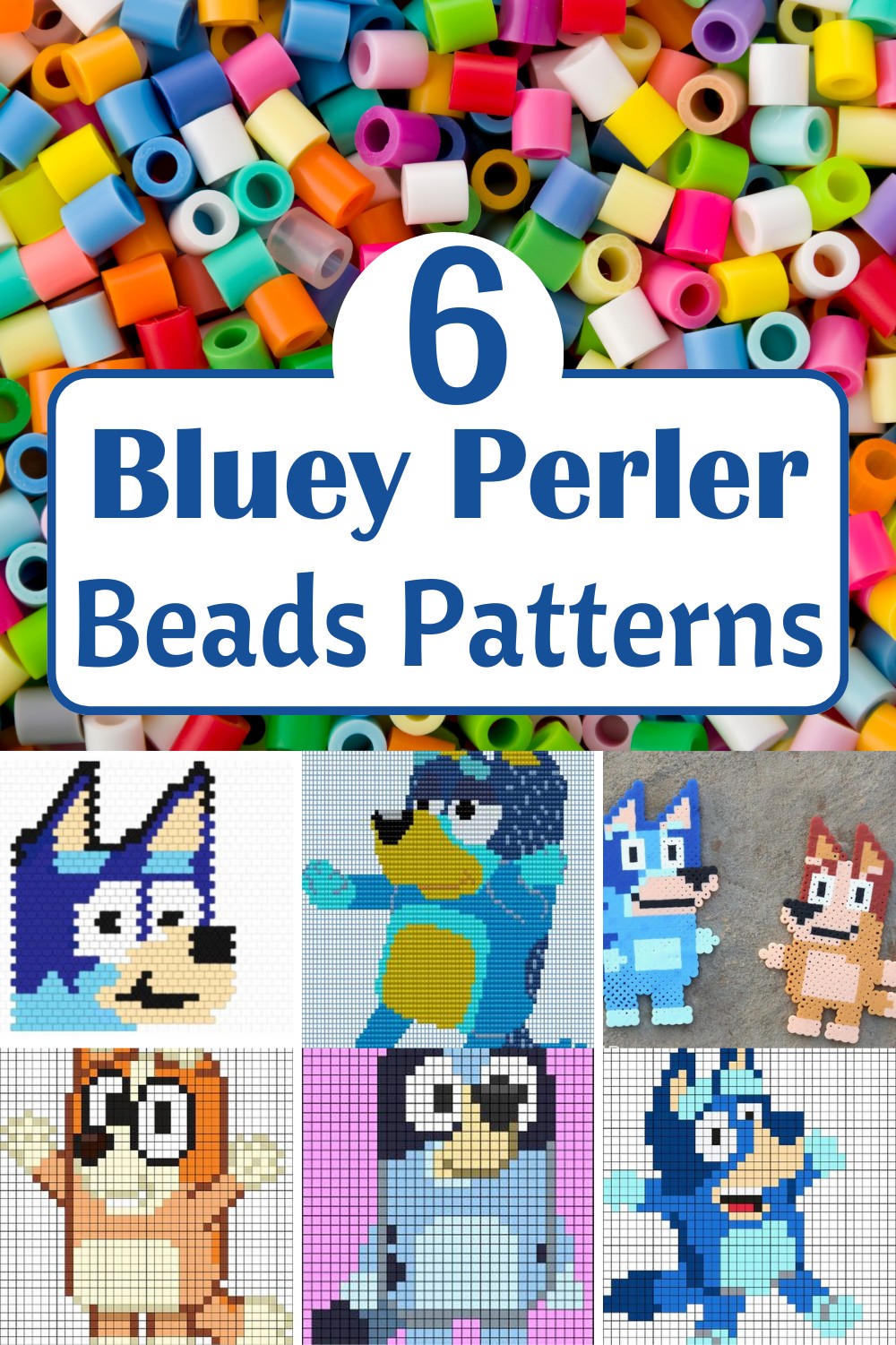 some bingos i made with perler beads ! : r/bluey