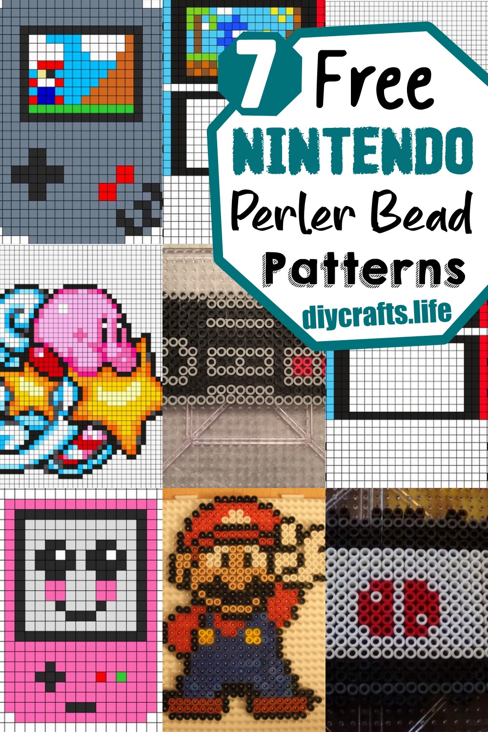 Nintendo Perler Bead Patterns