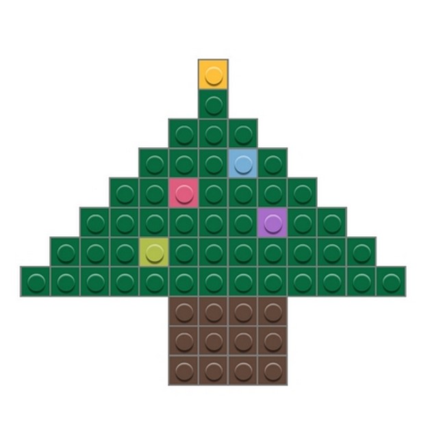 Christmas Tree Pattern for Kids