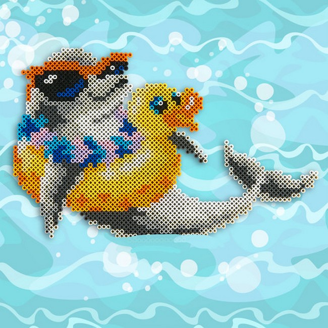 Dolphin And Ducky