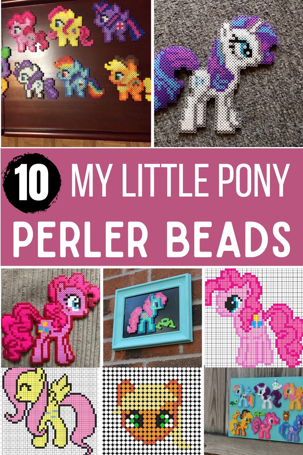 My Little Pony Perler Bead Patterns