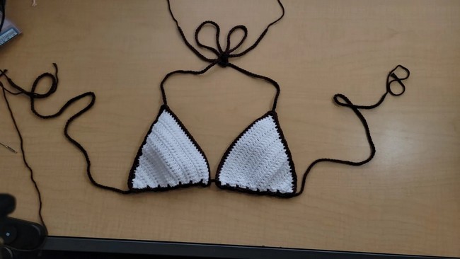 Crochet Bikini Top Pattern Free