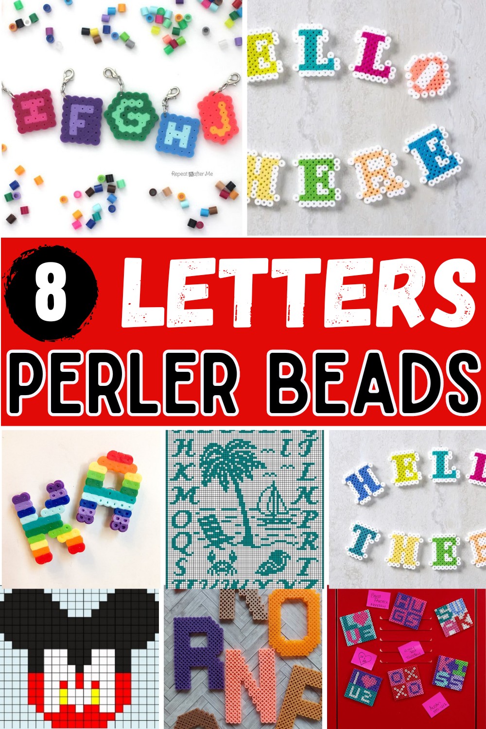 Perler Bead Letters Patterns Free