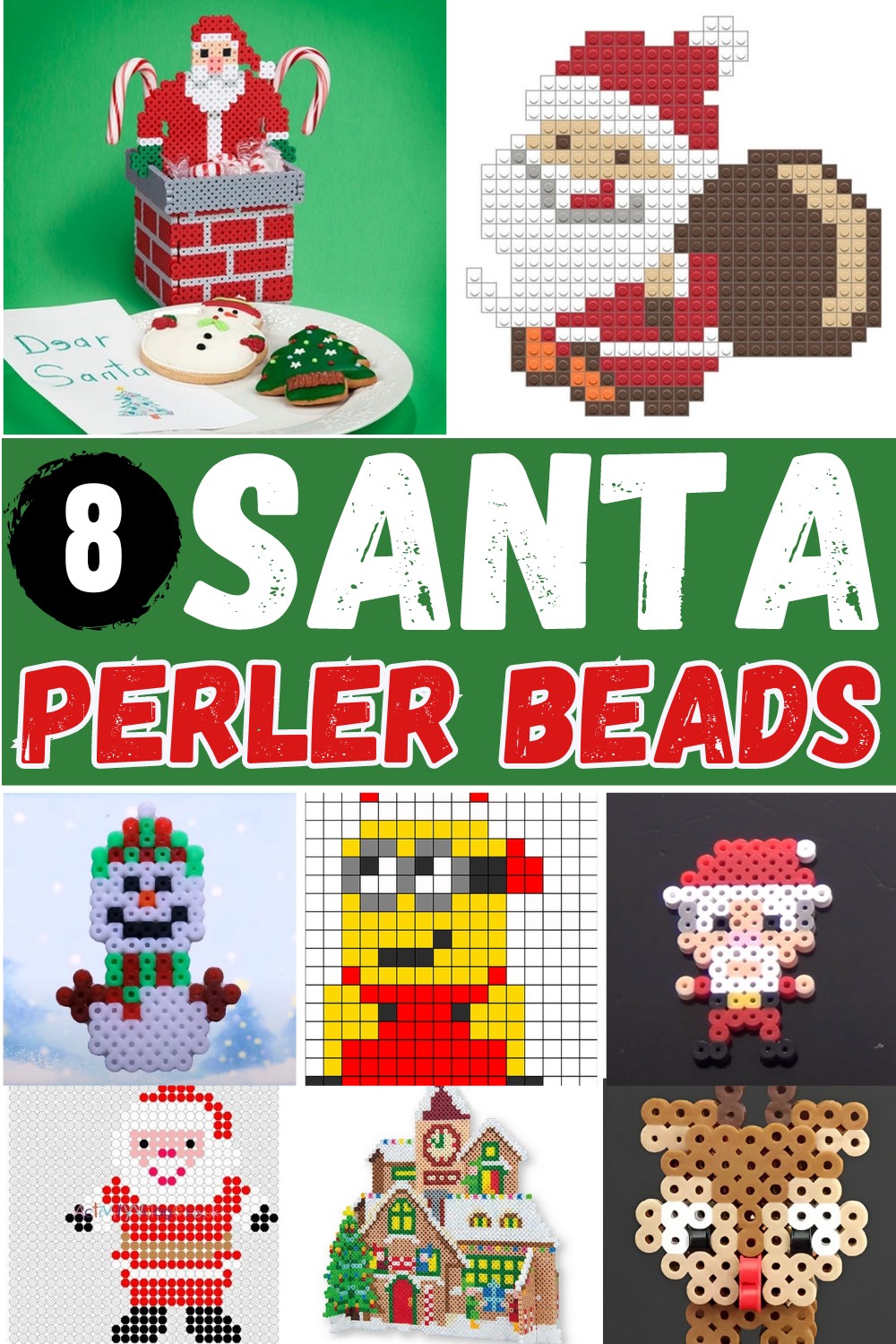 Santa Perler Beads Patterns