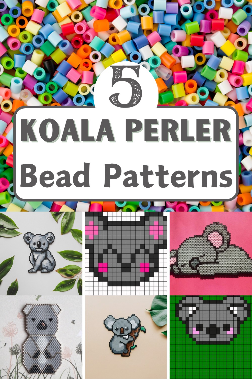 5 Koala Perler Beads Patterns