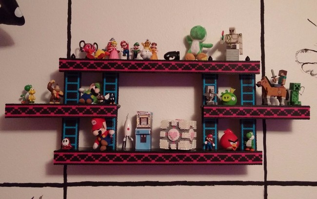 Shelf Crafting With Beads