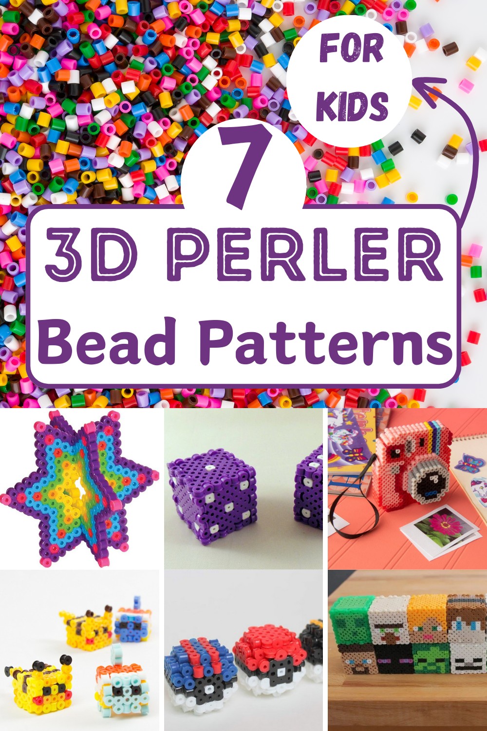 3D Perler Bead Patterns