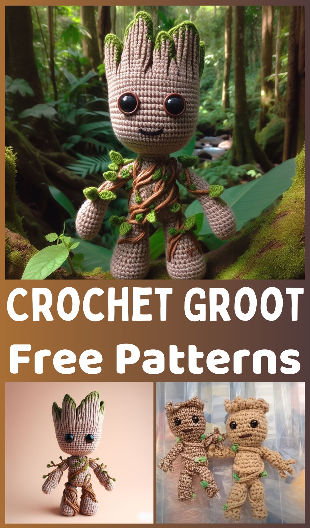 Crochet Groot Patterns