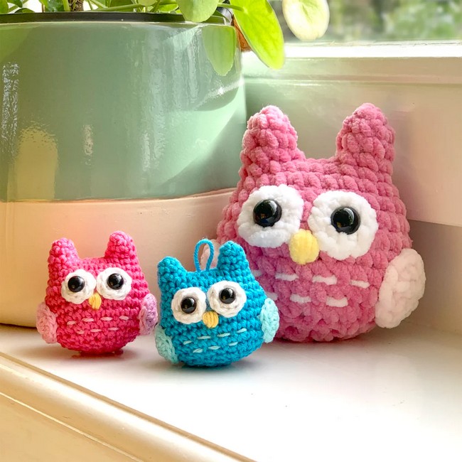 Mini Owl Crochet Patterns