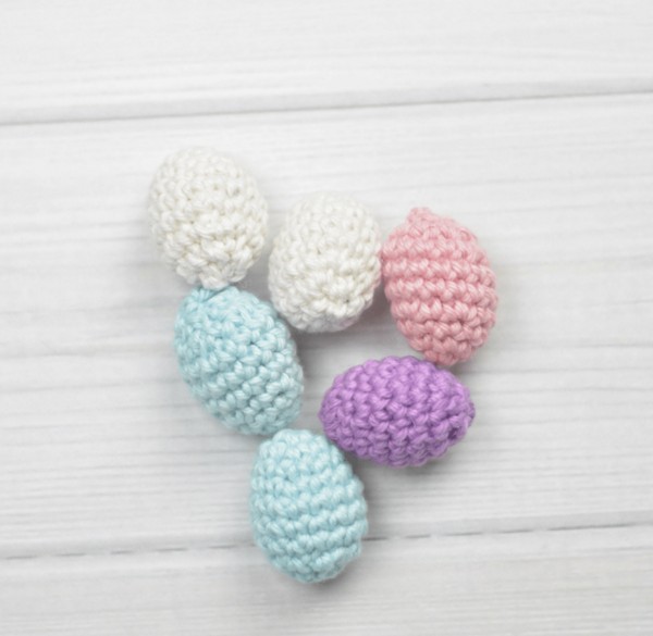 Crochet Easter Mini Eggs