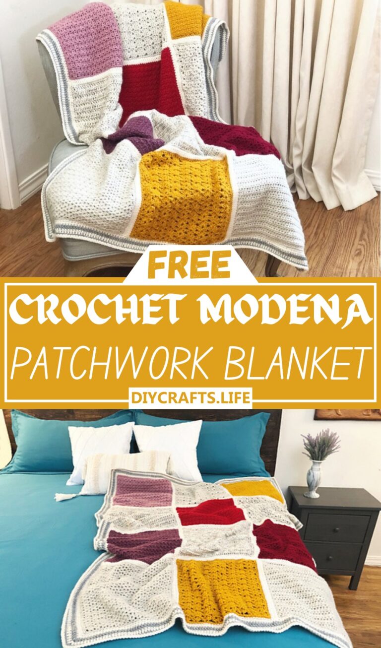 Free Crochet Patchwork Blanket Patterns DIY Crafts