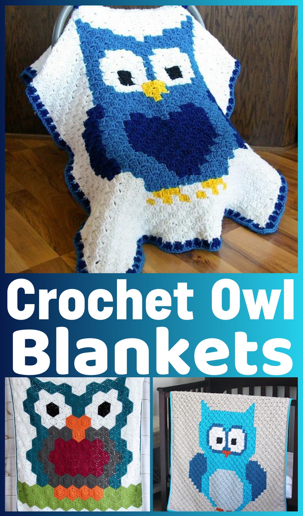 Crochet Owl Blanket Patterns