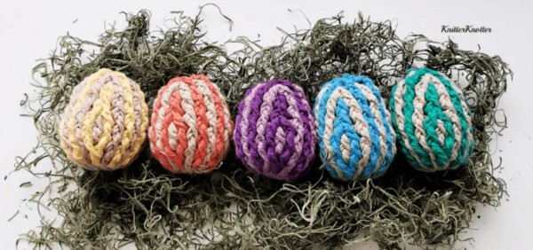 Mini Crochet Easter Eggs