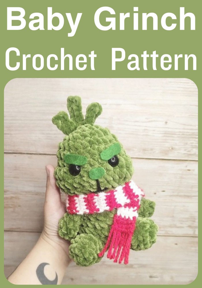 Crochet Baby Grinch Pattern