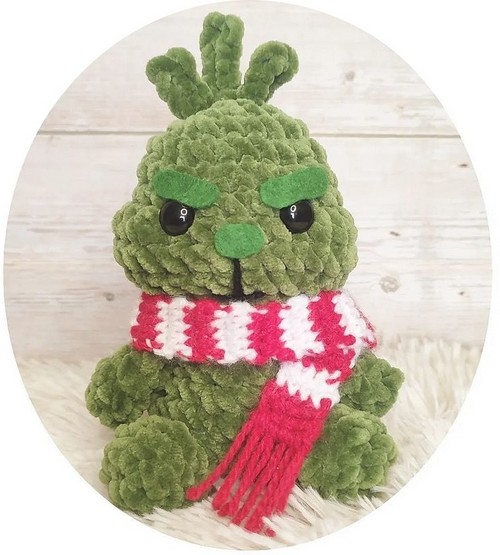 Crochet Baby Grinch Pattern Free