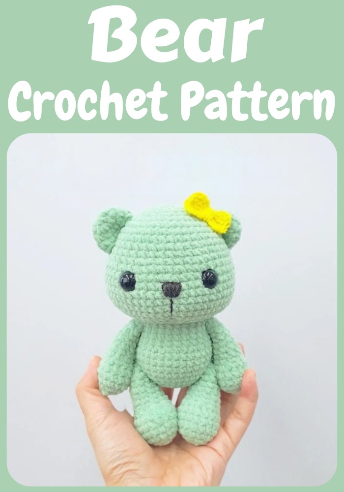 Crochet Bear Amigurumi Pattern 