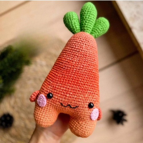 Crochet Carrot Amigurumi Pattern