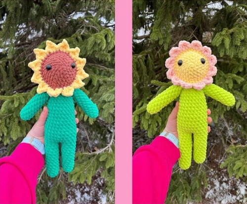 Crochet Flower Friends Amigurumi Pattern