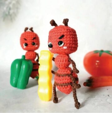 Crochet Little Ant Amigurumi Pattern
