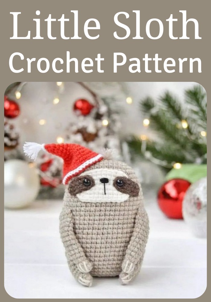 Crochet Little Sloth Pattern