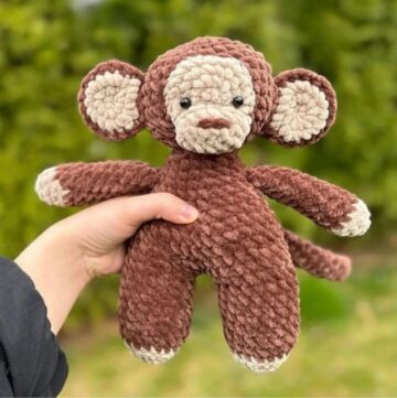 Crochet Monkey Amigurumi Pattern