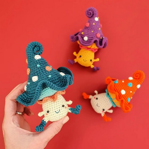 Crochet Oleg The Toadstool Amigurumi Pattern