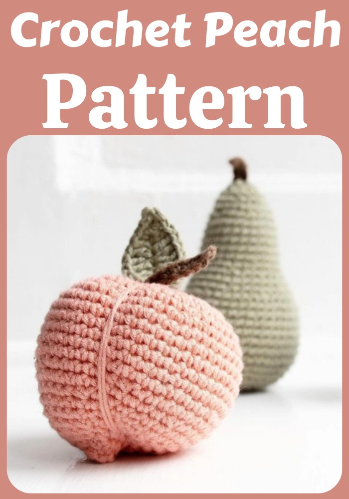 Crochet Peach Pattern 