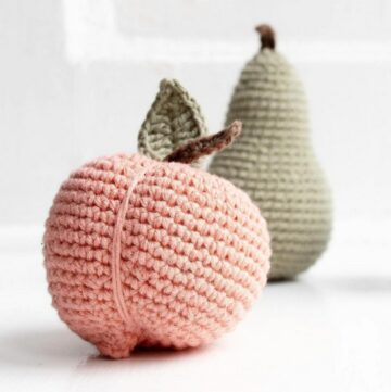 Crochet Peach Pattern