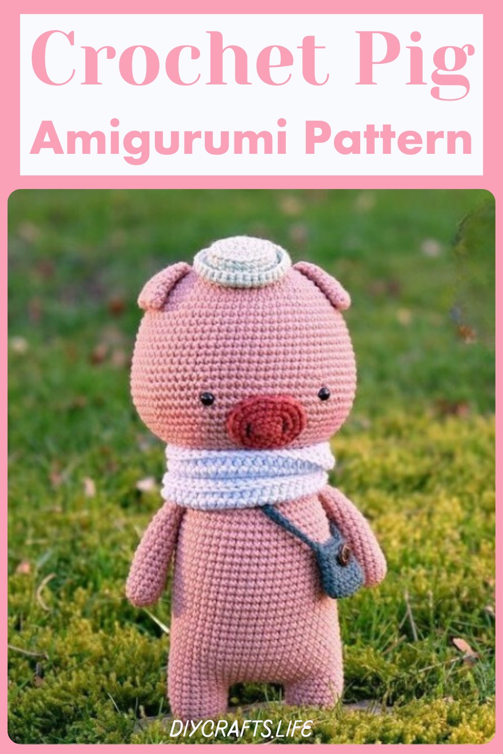 Crochet pig Amigurumi Pattern (1)