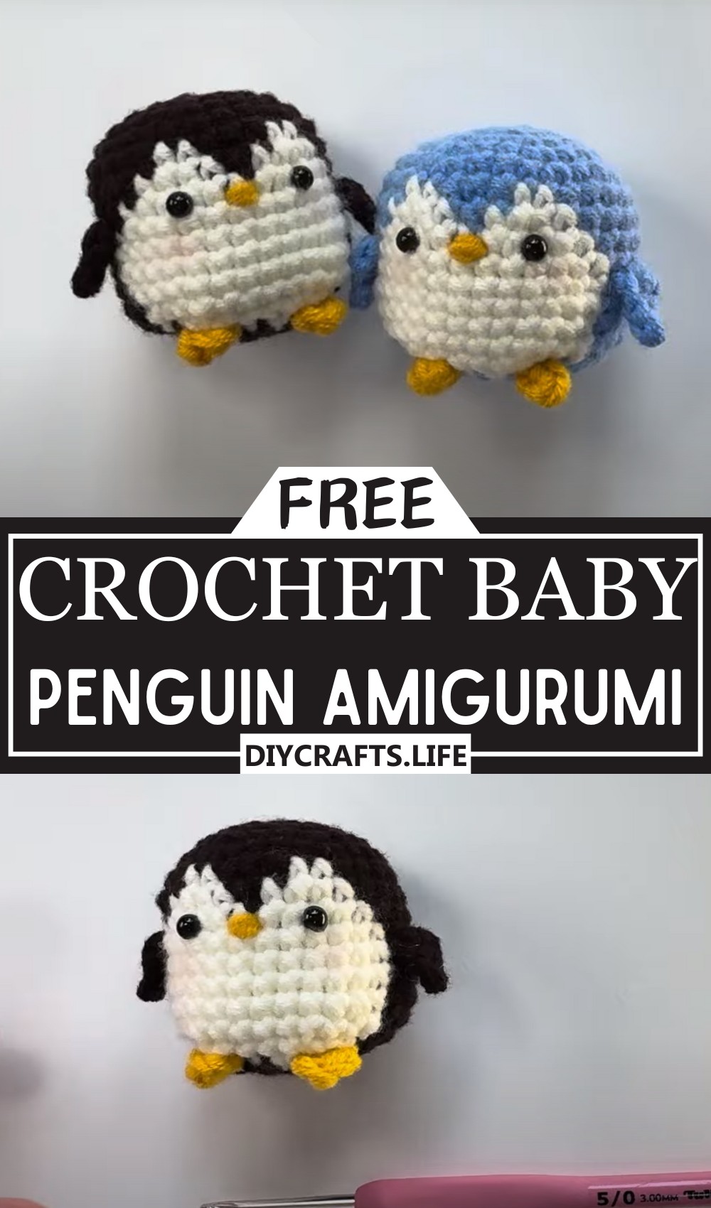 Baby Penguin Amigurumi