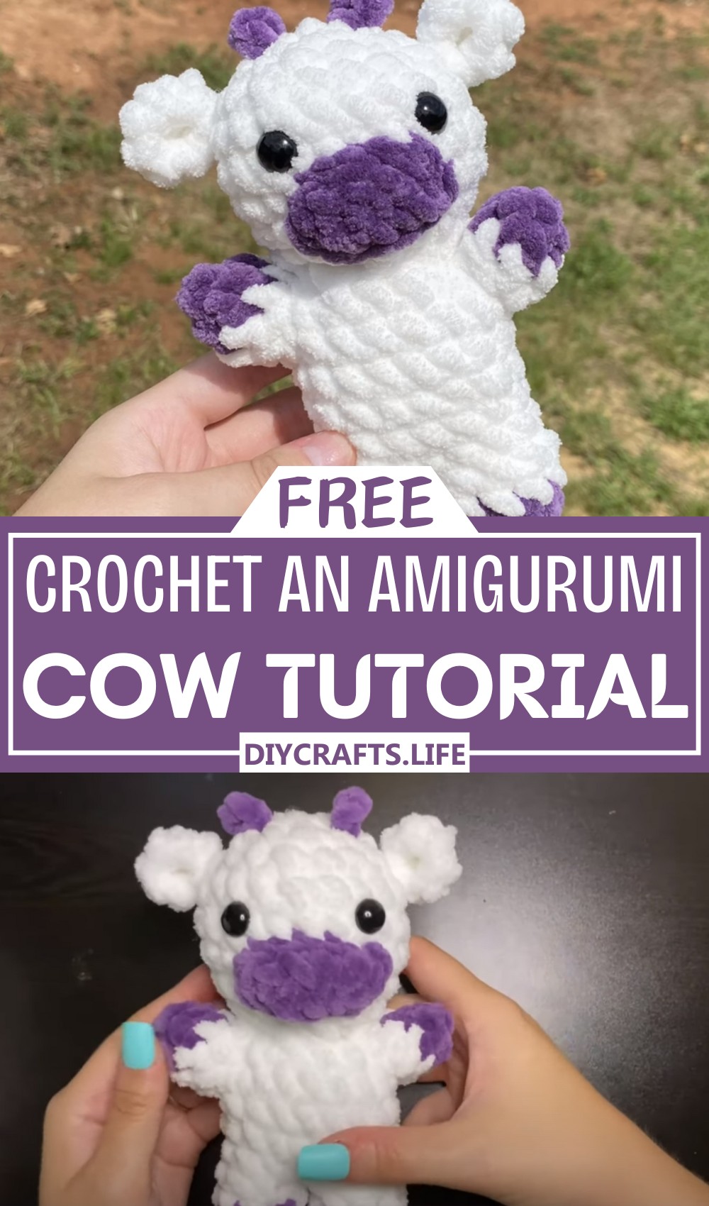 Crochet An Amigurumi Cow